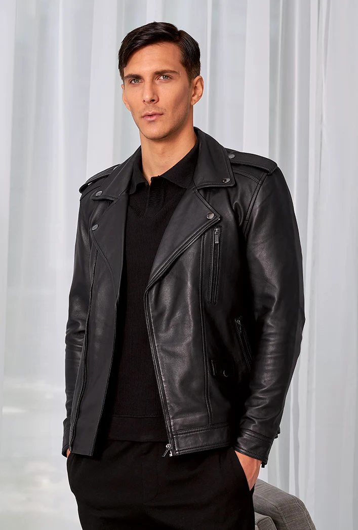 Men's Biker Jacket